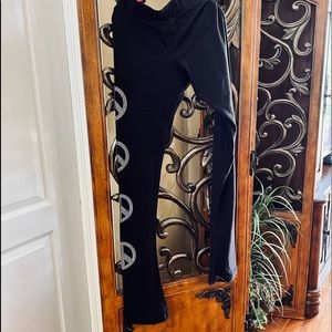 Ny2 Sportswear Figure Ice Skating Pants Super Cute Peace Signs in Rhinestones